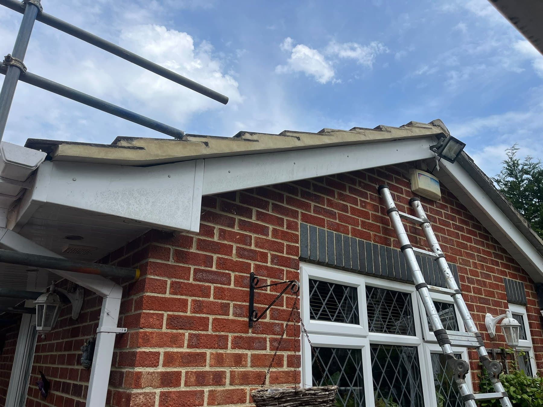 Completed bungalow re roof in Kent